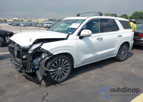 2023 Hyundai Palisade Calligraphy z USA, uszkodzony, nr VIN KM8R7DGEXPU516828